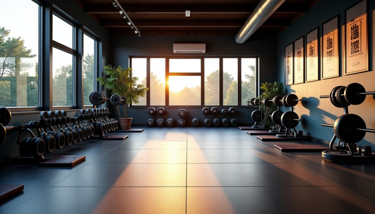 Sol de Home Gym : Choisir l&rsquo;épaisseur idéale pour votre espace musculation et arts martiaux